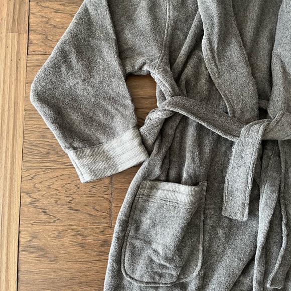 Pottery Barn Gray Robe - Picture 3 of 7